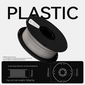 خيوط طابعة ثلاثية الأبعاد من كيكسيليد شفافة بيضاء 1 كجم <span class=keywords><strong>ABS</strong></span> 1.75 مم 2.85 مم 3 مم - Product Image 5