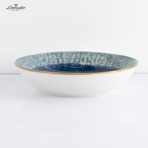 Ensemble de vaisselle écologique de style nordique assiettes et bols imprimés en céramique pour les repas à l'hôtel et à la maison - Product Image 2