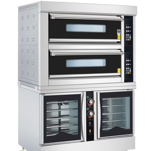Oven Gas/Listrik Pintar Komersial 10 Loyang, Tangki Fermentasi Pembuat Roti, untuk Toko Roti, Restoran, Hotel, Kontrol <span class=keywords><strong>Digital</strong></span> - Product Image 6