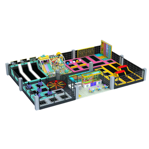 Parque de Trampolines con Muro de Escalada, Pista de Obstáculos Ninja Warrior - Product Image 2
