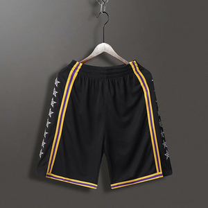 Shorts de basket-ball pour hommes inspirés des étoiles, séchage rapide, 5 pouces, entraînement sportif en plein air, shorts de sport en mesh - Product Image 6