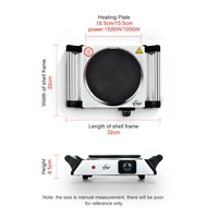 Andong Tischplatte Mini Single Burner Elektroherd mit Griff als Geschenk oder für die Werbung