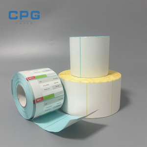 Rollo de Papel de Etiquetas Térmicas Autoadhesivas Personalizadas de Alta Calidad al por Mayor para Logística y Embalaje Exprés - Product Image 1