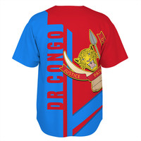 Vêtements avec drapeau du Congo au prix d'usine pour hommes, maillot de baseball personnalisé, livraison directe