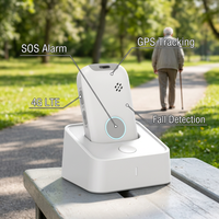 Traceur GPS Personnel EV12 pour Personnes Âgées, Alarme de Sécurité Portable, Logo Personnalisé, Alarme SOS d'Urgence, OEM/ODM