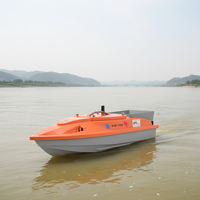 Bateau à appât télécommandé Yuerlang Chengfeng 12V 20000mah en plastique à double moteur avec GPS, capacité de charge de 6 kg, vitesse maximale de 8,0 mph, automatique