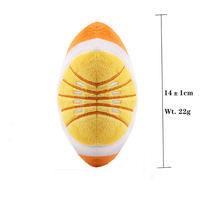 Jouet à mâcher interactif en peluche et corde de coton pour chiens, motif chien crème glacée de dessin animé, qui couine - Cadeau d'anniversaire