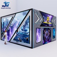 Expérience immersive personnalisée 5D 7D 9D Fly Cinema, simulateur de réalité virtuelle intelligent Metaverse, 3D à l'œil nu pour parcs d'aventure