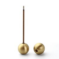 Brûleur d'encens CHENLANG en laiton, forme sphérique, minimaliste, écologique, durable, design artistique moderne et antique, aromatique