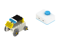 My Robot Time Tech Bricks - Jouet STEM compatible avec télécommande - Ensemble de jeu CodeSpark - Batterie rechargeable - Plug & Play - Sans code - Breveté