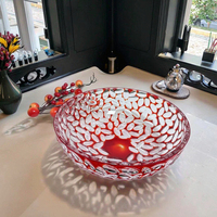Élégant ensemble bol de service et assiette en cristal de 8 pouces Design poli pour mariage maison ou cuisine présentoir lavable au lave-vaisselle