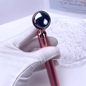 Masajeador facial antienvejecimiento de 24K con logotipo gratis, masajeador facial antiarrugas, masajeador de elevación de cara y cuello Tera Hertz - Product Image 5