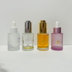 Luxury Matte Orange 1oz 1.7oz Glass Jar 30ml Dropper Serum <b>Bottle</b> 40ml 100ml 120ml Pump Cosmetics <b>Bottles</b> for Cosmetic Packaging - Product Image 5