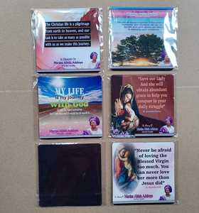 Aimant de réfrigérateur promotionnel personnalisé en époxy acrylique, aimant de réfrigérateur à clip, vente en gros, aimant de réfrigérateur vierge pour sublimation - Product Image 5