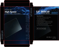 Unidad de Disco Duro SSD SATA3.0 de 2.5 Pulgadas con Logotipo Personalizado, Unidades de Estado Sólido de 128 GB de Capacidad para PC y Portátil, Interfaz USB