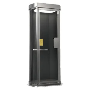 Portal çerçeve sırt çantası ev asansör sırt tipi çekiş Villa asansörü küçük şaft için