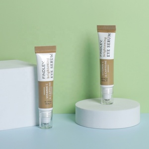 Custom High Quality 10ml 15ml Plastic Cosmetic <b>Squeeze</b> Soft Empty Tube With Roll <b>Ball</b> Massage Head Cap for Eyes Serum Cream - Product Image 4