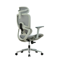 Chaise de bureau pivotante à dossier haut, chaise de bureau ergonomique, chaise de bureau en maille de luxe