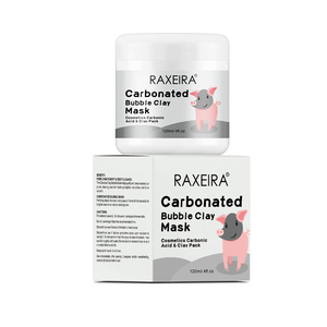 Tùy chỉnh 120ml làm sạch sâu có ga mặt nạ bong bóng giữ ẩm mặt tẩy tế bào chết mụn đầu đen và da chết mặt nạ đất sét bùn - Product Image 1