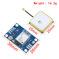 GY-NEO6MV2 nouveau Module GPS NEO-6M avec grande antenne de contrôle de vol EEPROM MWC APM2.5 Compatible avec pour 6MV2