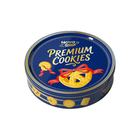 Galletas de Mantequilla Premium Europeas de Primera Calidad, Horneadas al Horno, Crujientes, en Caja de Regalo