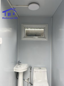 Baño Portátil Público Prefabricado, WC Móvil Limpiable, Baños Exteriores, Contenedor Móvil para Baño en Venta - Product Image 5