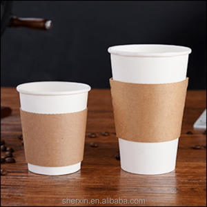 Fundas de Papel para Vasos Desechables al por Mayor, Personalizadas con Logotipo - Product Image 1