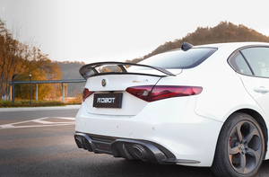 Kit de Carrocería Estilo Robot YICKU para <span class=keywords><strong>Alfa</strong></span> Romeo <span class=keywords><strong>Giulia</strong></span> 2017-2024, Actualización de Faldones Laterales, Capó y Difusor Trasero - Product Image 5