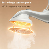 Défroisseur Vapeur Électrique Portable avec Réservoir d'Eau de 300 ml – Machine à Repasser les Vêtements et Détacheur de Plis pour Tissus