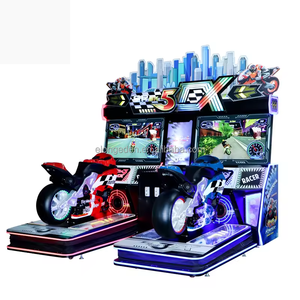 Arcade Racing Car & Xe Máy Tốc Độ Mô Phỏng Đồng Xu Hoạt Động Video Trò Chơi Giao Diện Điều Khiển 220V Tiếng Anh Ngôn Ngữ Với 1-Năm Bảo Hành - Product Image 1