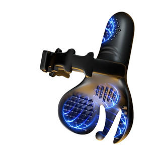 IPX7 da indossare in Silicone elettrico stimolare la prostata massaggiatore vibrante anale anale di eiaculazione del sedere anello vibratore per adulti giocattoli anali - Product Image 2