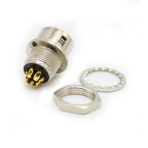 Đầu nối máy ảnh công nghiệp nữ 6pin HR10A-7R-6S(73) Bảng điều khiển khóa hàn phía sau, HR10A-7R-6S(73) - Product Image 2