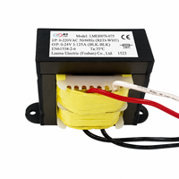 Transformateur abaisseur encapsulé 75VA 0-220V vers 0-24V CA, à noyau EI en résine époxy pour équipement domestique
