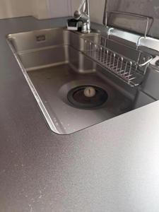 Évier de cuisine à motif barre en acier inoxydable TISCO massif, comptoir soudé sans joint, durable, qualité <span class=keywords><strong>Meitai</strong></span> Bao pour extérieur - Product Image 4