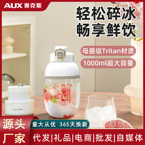 Vaso Exprimidor Eléctrico Portátil AUX de 500 ml, Material Tritan, Batería Integrada, para Uso en Viajes al Aire Libre - Product Image 5