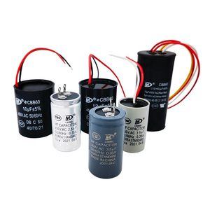 Condensateurs à film <span class=keywords><strong>CBB60</strong></span> pour moteur, personnalisables, 450V <span class=keywords><strong>32UF</strong></span> 50UF avec fils - Product Image 3