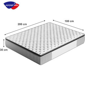 Colchón de Espuma Viscoelástica con Resortes Ensacados, Tamaño King Size, Rollo Completo, Venta al por Mayor de Fábrica China, Pedido en Línea, Extra Grande, Doble - Product Image 2