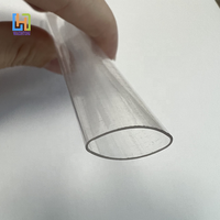 Tube en plastique LED diffus blanc laiteux personnalisé d'abat-jour en polycarbonate tube d'éclairage PC