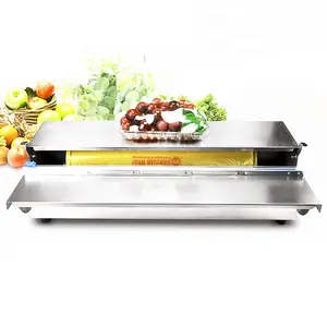 Food sealing machines packaging cling film tray wrapping machine