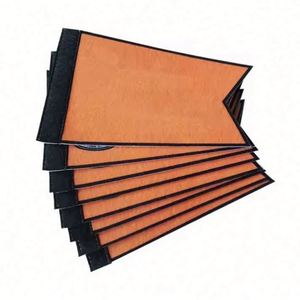 Drapeaux triangulaires en feutre personnalisés avec impression de logo, bannières durables, impression par sublimation, drapeaux en feutre brodés vierges personnalisés - Product Image 4