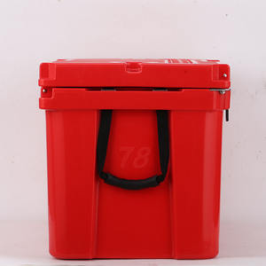 Glacière isotherme rotomoulée moderne 78QT avec panier pour canettes, idéale pour le camping, les fêtes à la plage, portable - Product Image 3