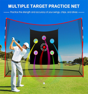 <span class=keywords><strong>Jeu</strong></span> <span class=keywords><strong>de</strong></span> sports d'intérieur et d'extérieur pour hommes Backyard Chipping Home <span class=keywords><strong>Golf</strong></span> Swing Training Hitting Aids Practice Nets - Product Image 6