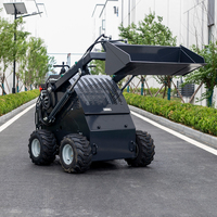 Minipala Compatta S460 con Capacità di Carico Nominale di 400KG, Design del Telaio Ottimizzato, Alta Efficienza per Spazi Ristretti e Aziende Agricole