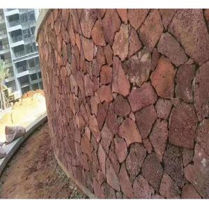 Pavimentatrice irregolare in <span class=keywords><strong>pietra</strong></span> <span class=keywords><strong>lavica</strong></span> rossa per parete e pavimento - Product Image 1