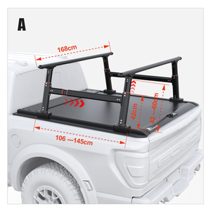 Zolionwil sortie camionnette <span class=keywords><strong>lit</strong></span> arrière galerie <span class=keywords><strong>de</strong></span> <span class=keywords><strong>toit</strong></span> échelle ramasser <span class=keywords><strong>voiture</strong></span> échelle supports pour Ford F-150 - Product Image 5