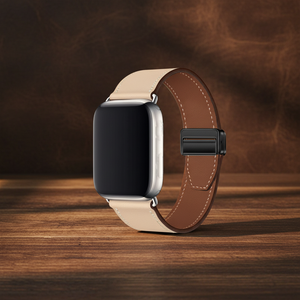 Correas de <span class=keywords><strong>Reloj</strong></span> Magnéticas de Cuero Genuino de 22 mm para Apple Watch Serie 11, <span class=keywords><strong>Correa</strong></span> de <span class=keywords><strong>Reloj</strong></span> Portátil - Product Image 2