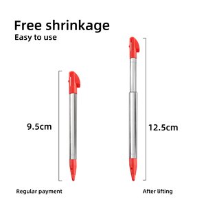 Stylet de remplacement rétractable en métal pour <span class=keywords><strong>3DS</strong></span> <span class=keywords><strong>XL</strong></span>, stylet tactile multicolores pour <span class=keywords><strong>3DS</strong></span> <span class=keywords><strong>XL</strong></span> - Product Image 4