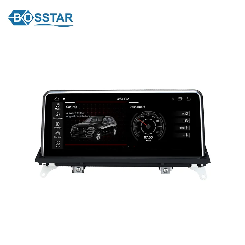 Android 10.25 Inch Car Entertainment Radio 4G Auto Play Audio Systeem Car Dvd-speler Voor Bmw X5 E70 X6 e71 2007-2013