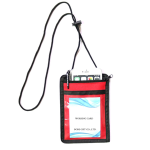 Porte-cartes <span class=keywords><strong>de</strong></span> visite pour exposition, porte-passeport à suspendre, portefeuille <span class=keywords><strong>de</strong></span> voyage avec cordon, <span class=keywords><strong>pochette</strong></span> pour <span class=keywords><strong>badge</strong></span> imprimé personnalisé - Product Image 3