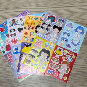 Autocollants décoratifs personnalisés sur le thème des dessins animés, draps de lit et autocollants en vinyle découpés - Product Image 3